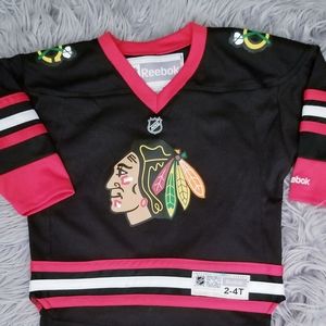 Toddler boys 2t-4t Blackhawk Jersey